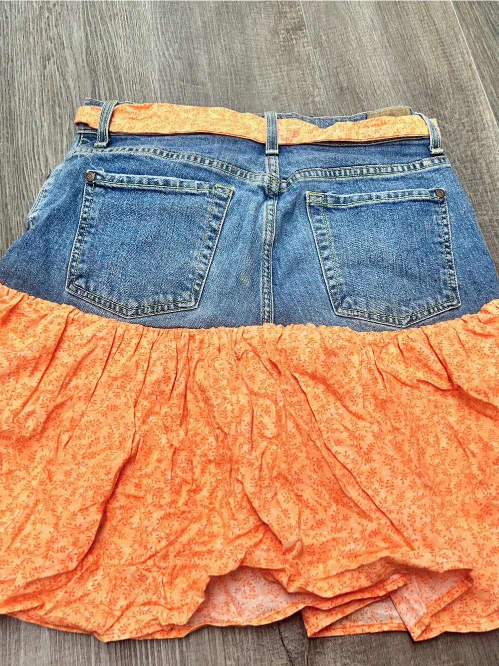 Old Navy girls orange